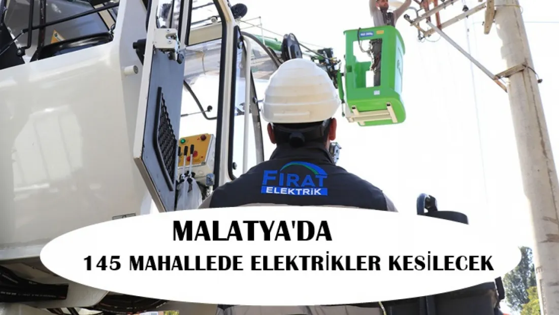 145 Mahallede Elektrikler Kesilecek