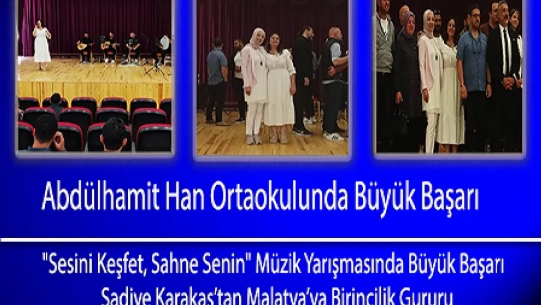 Abdülhamit Han Ortaokulunda Büyük Başarı