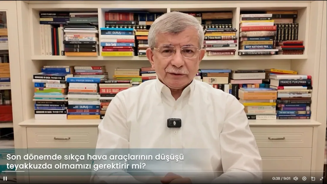 Ahmet Davutoğlu: Türkiye fay hatlarının üzerinde, kendini tahkim etmeli