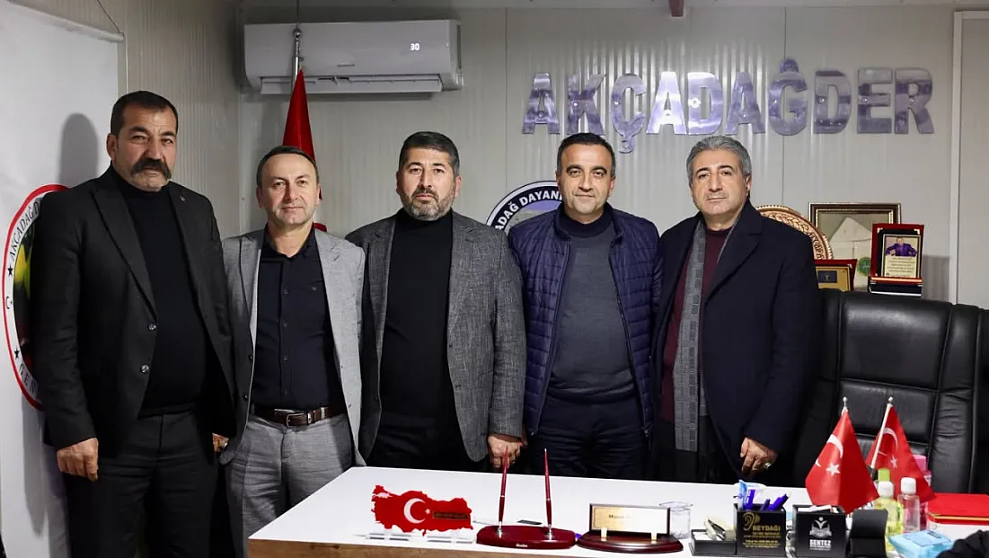 Akçadağ Dayanışma Derneği’nden Başkan Ulutaş ve İlçe Yönetimine Teşekkür