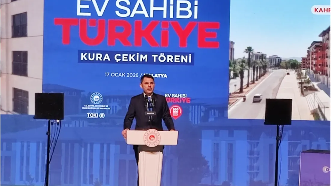 Bakan Kurum: “Asrın İnşası Malatya’nın, Türkiye’nin Başarısıdır”