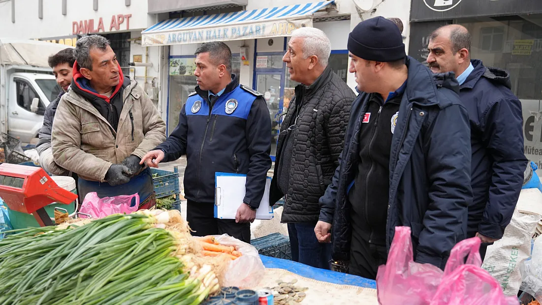 Battalgazi’de Semt Pazarlarında Ölçü ve Tartı Denetimi