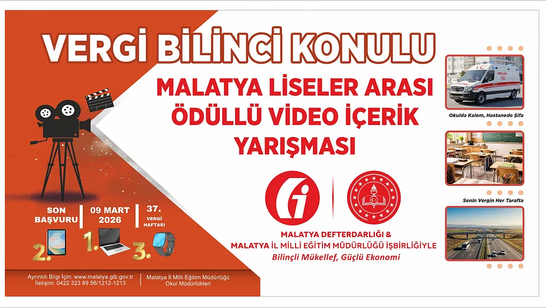 “Bilinçli Mükellef, Güçlü Ekonomi” Sloganıyla Video Yarışması