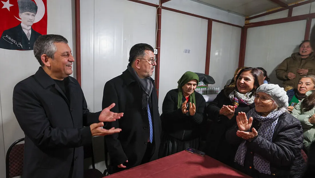 CHP Lideri Özel: “Depremzedelerin Sorunları Unutulamaz”
