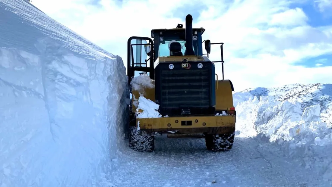 Malatya’da Belediyelerden Eş Zamanlı Kar Mesaisi
