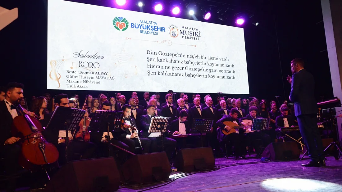 Malatya’da Unutulmaz Bir Sanat Müziği Gecesi
