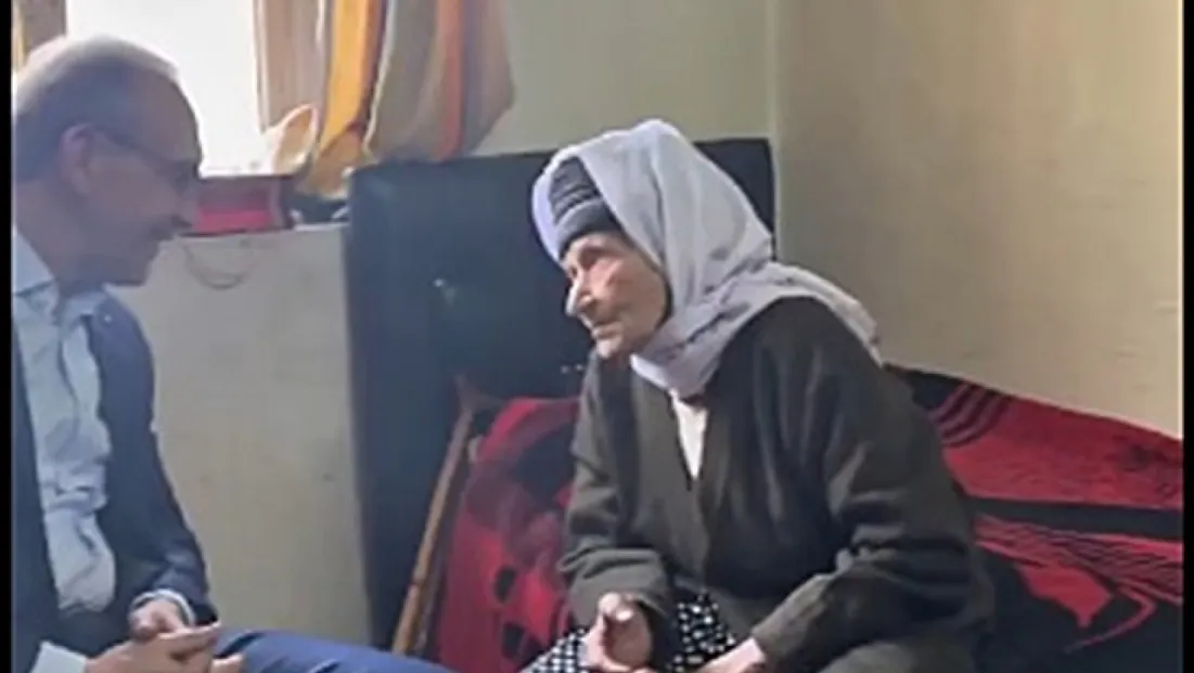 Malatya Valisi Seddar Yavuz’dan 90 Yaşındaki Nineye Anlamlı Ziyaret