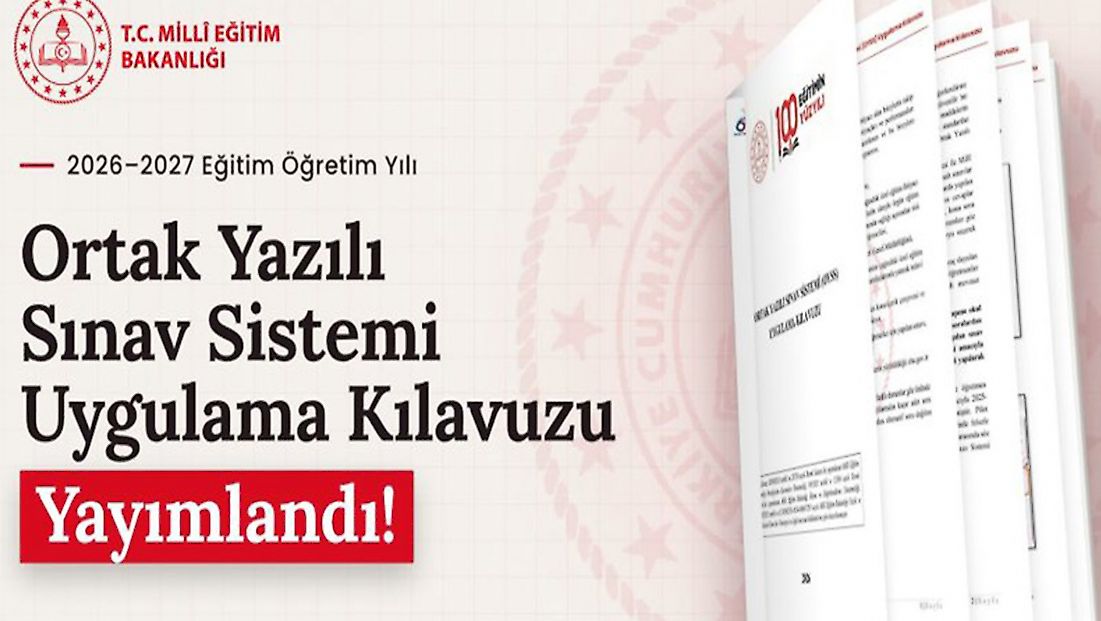 MEB’in Ortak Yazılı Sınav Sistemi 26 Ekim’de kullanıma açılıyor