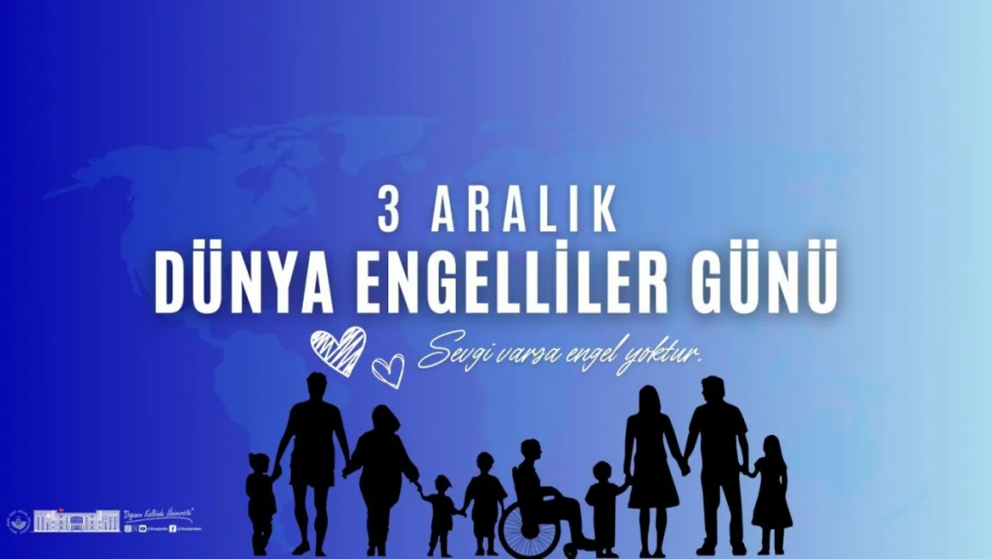 Mehmet Ercan’dan Dünya Engelliler Günü Açıklamas