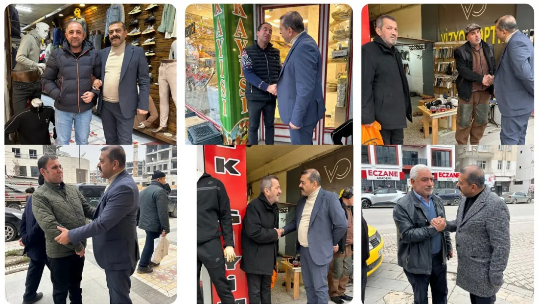 MHP Battalgazi İlçe Teşkilatı’ndan Esnaf Ziyareti: 'Komşum Nasılsın' Programı Yoğun İlgi Gördü
