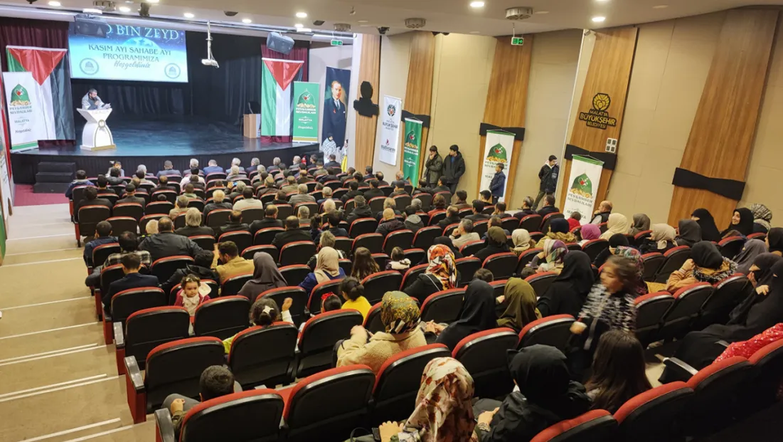 Yazar Yaman, Malatya'da Said Bin Zeyd'in örnek şahsiyetini anlattı