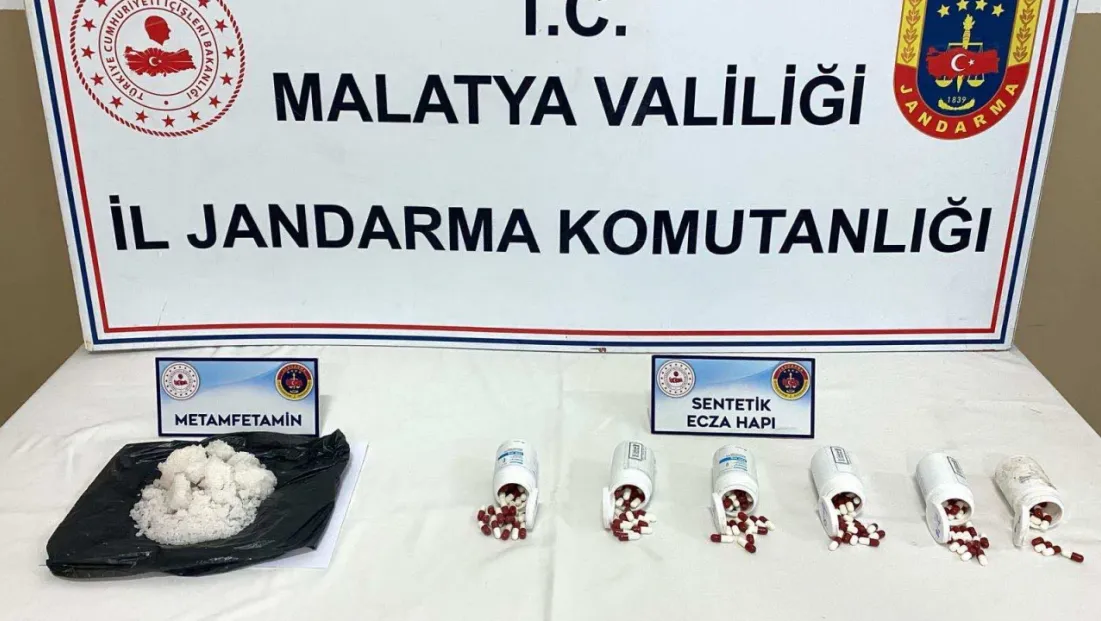 Yeşilyurt'ta Narkotik Operasyonu: Metamfetamin ve Sentetik Ecza Ele Geçirildi