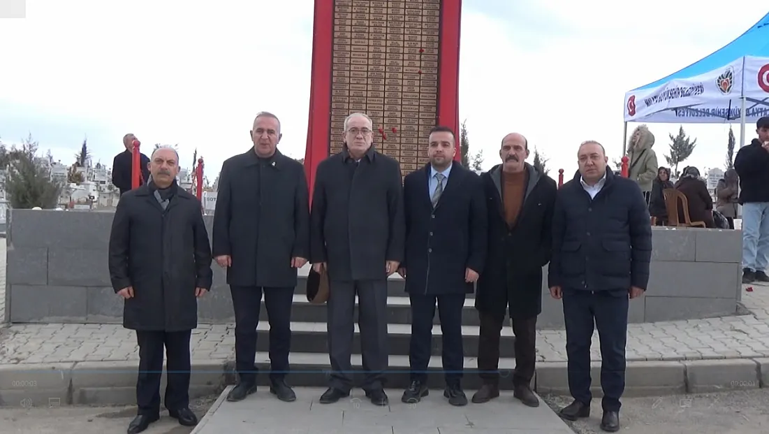 Zafer Partisi Heyeti Depremin Yıl Dönümünde Malatya’da