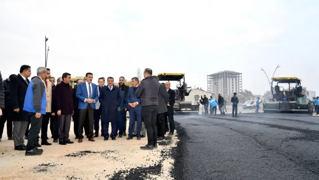 25 Metre Genişliğindeki Alternatif Yolumuzun Asfaltını Dökerek Hizmete Açtık