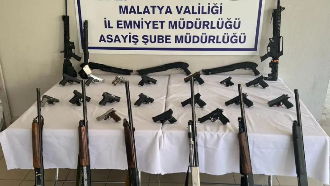 1 haftada 17 tabanca 9 tüfek olmak 26 ateşli silah ele geçirildi