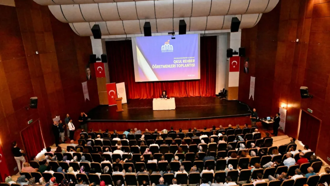 2024-2025 Eğitim Öğretim Yılı Rehber Öğretmen Toplantısı Yapıldı