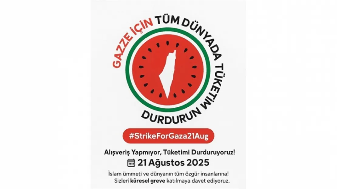 21 Ağustos Gazze Boykotu: Malatya'da Vatandaşlardan Duyarlılık Çağrısı