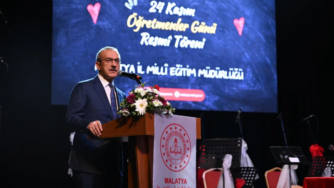 '24 Kasım Öğretmenler Günü' Kutlama Programı Düzenlendi