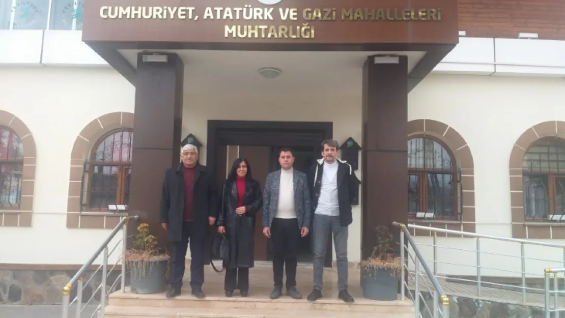 ABYB'den  Malatya Muhtarlar Derneğine iade-i ziyaret