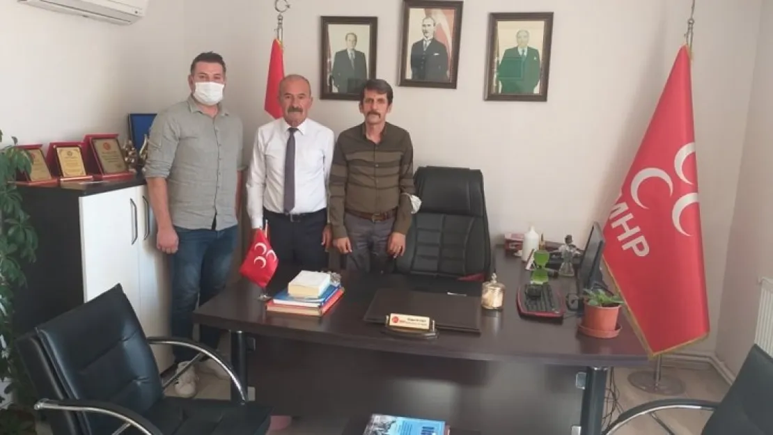 ABYB'den MHP Yeşilyurt İlçe Teşkilatına Hayırlı Olsun ziyareti