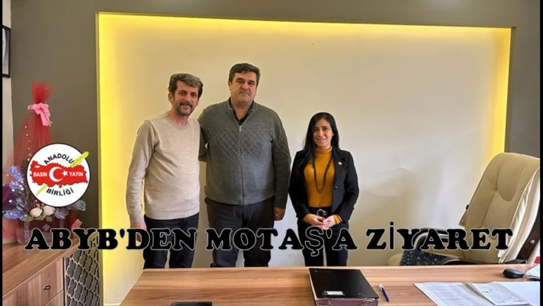 ABYB'den MOTAŞ'a Ziyaret