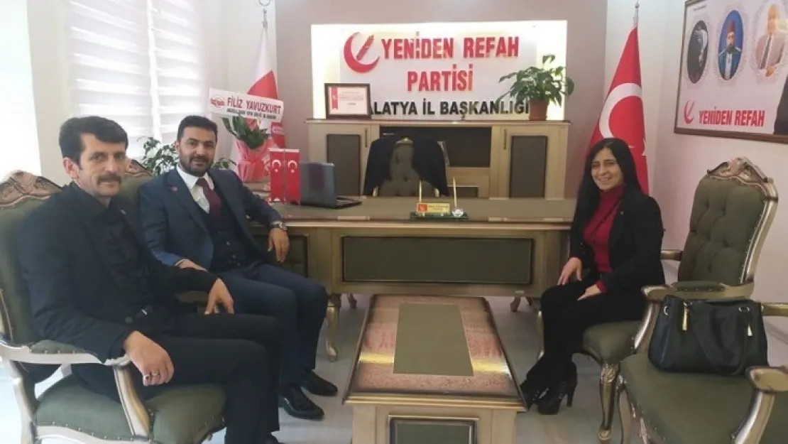 Abyb'den Yeniden Refah Partisi Malatya İl Başkanlığına Ziyaret