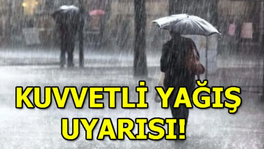 Adıyaman Çevrelerinde Kuvvetli Yağış Uyarısı!