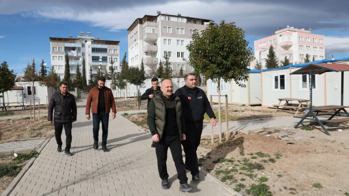 Adıyaman'da konteyner kentler tahliye ediliyor