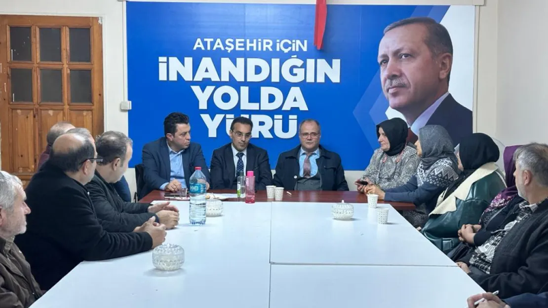 AK Parti Atasehir Belediye Başkan aday adayı Hakan Berktaş'tan basın açıklaması  Projelerini açıkladı