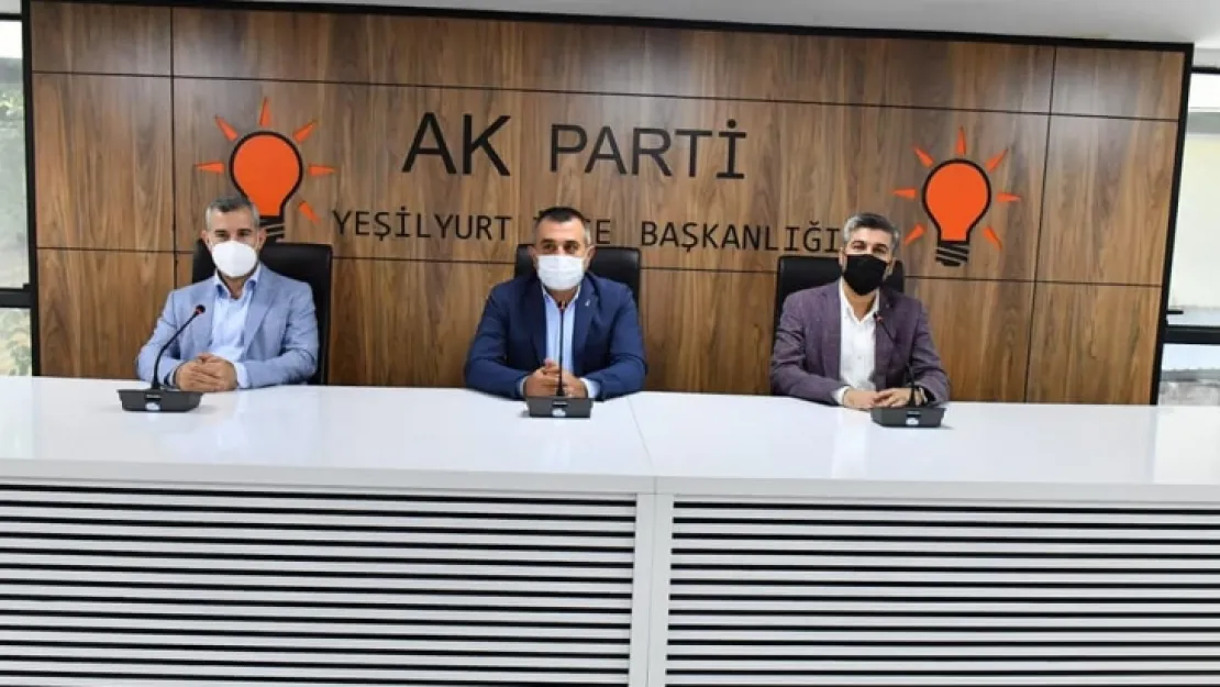 AK Parti Yeşilyurt İlçe 7.Olağan Kongresi 13 Eylül Pazar Günü Açık Alanda Yapılacak