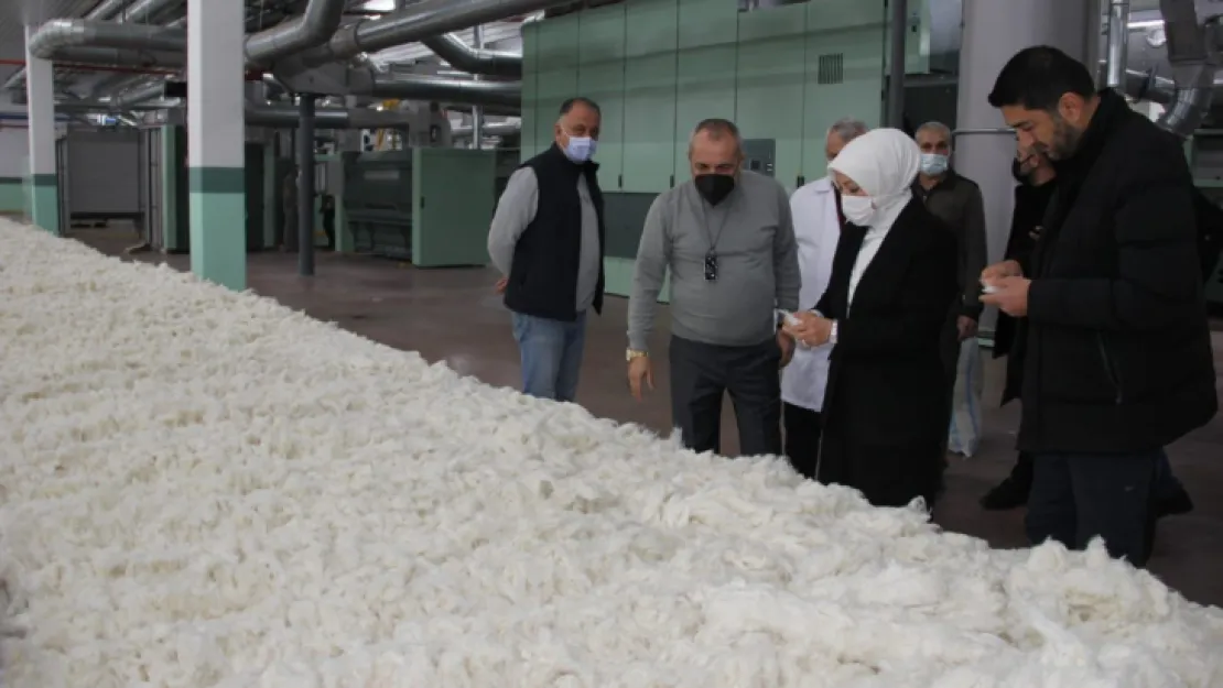 AK Partili Çalık, Malatya organize sanayi bölgelerindeki fabrikaları gezdi