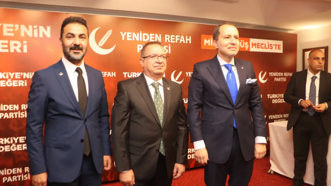 Akçadağ Belediye Başkanı Ali Kazgan Yeniden Refah Partisine katıldı