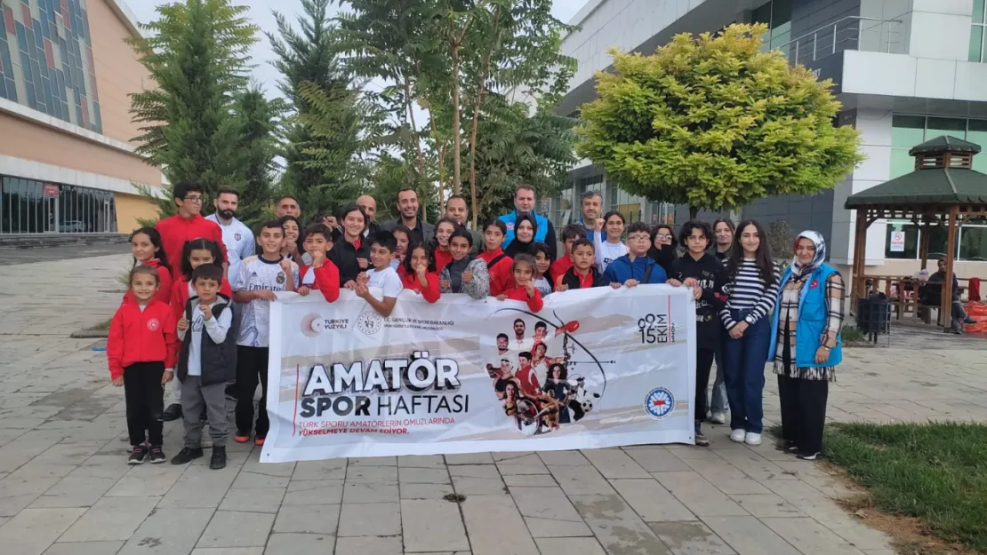 Amatör Spor Haftası  Malatya Karate Müsabakaları Yapıldı