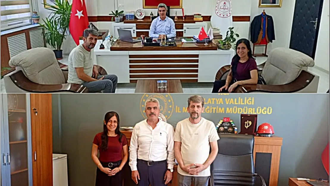 Anadolu Basın Yayın Birliği'nden Malatya İl Milli Eğitim Müdürlüğü'ne Ziyaret