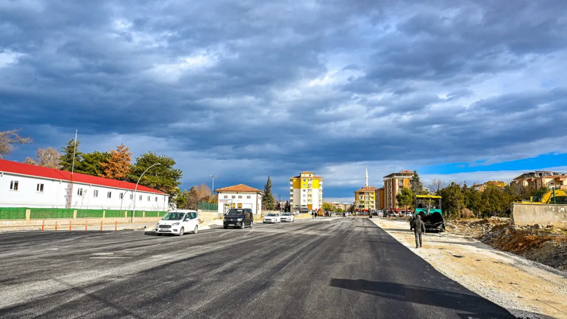 Anayurt Bulvarı'na Bağlantılı Olan Yol Tamamlandı