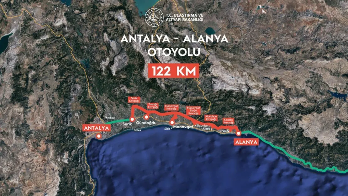 Ankara-Kırıkkale-Delice Otoyolu ve Antalya-Alanya Otoyolu İhaleleri Yapıldı