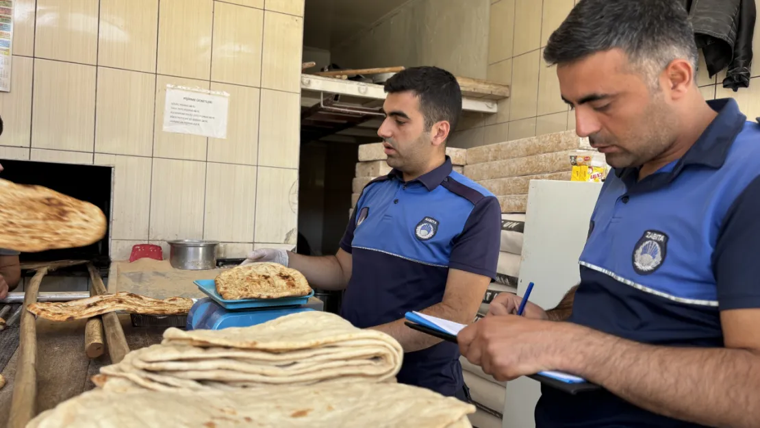 Arapgir Belediyesi Zabıta Amirliği'nden Fırınlarda Gramaj Denetimi