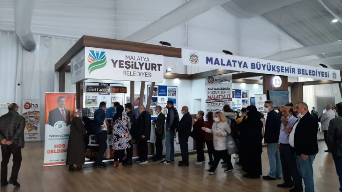 'Arslantepe'den Yenikapı'ya' 4.Malatya Tanıtım Günlerinde Yeşilyurt Belediye Standı Büyük İlgi Gördü