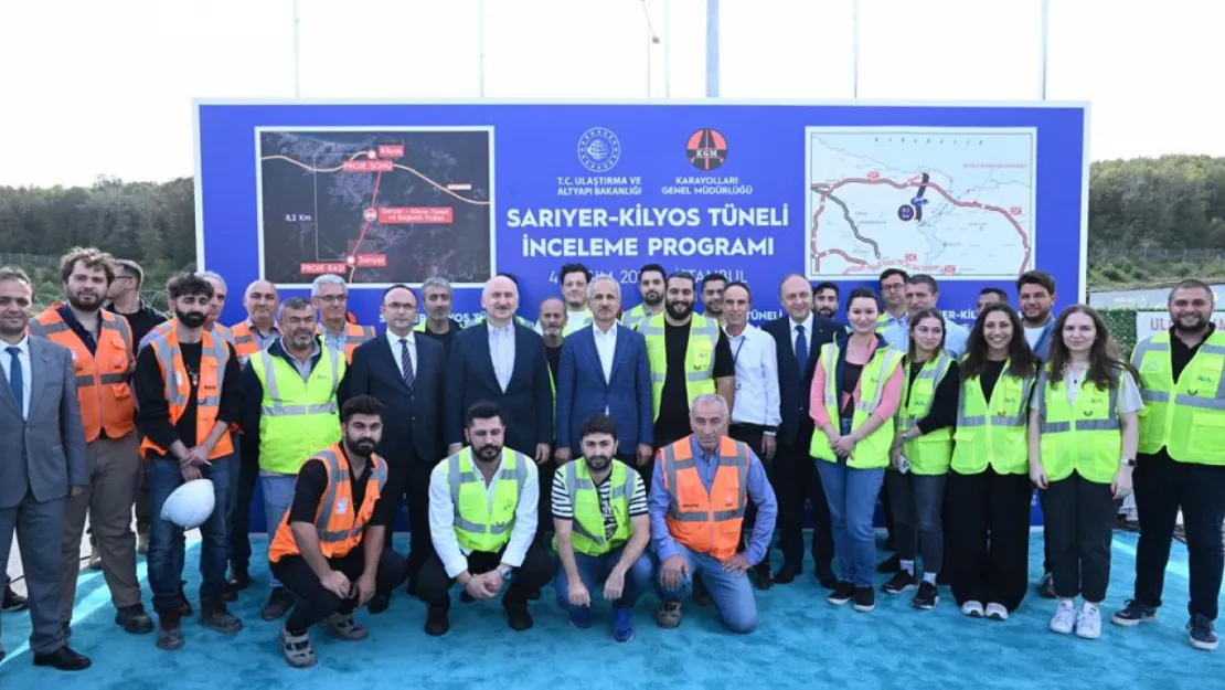 Bakan Uraloğlu: Sarıyer'e Ulaşım Süresi 35 Dakikadan 5 Dakikaya İnecek