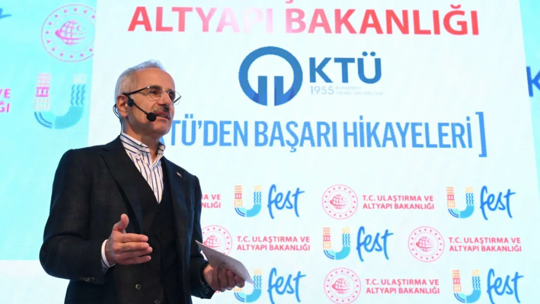 Bakan Uraloğlu, Trabzon'da Düzenlenen 'U-Fest' Etkinliklerine Katıldı