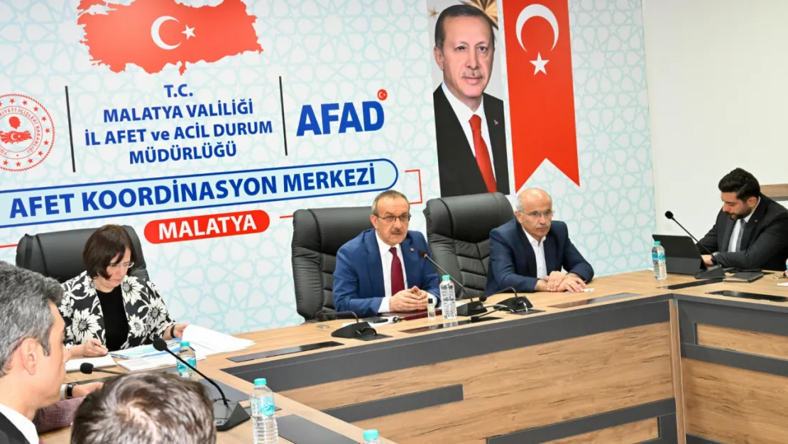 Bakan Yardımcısı Fatma Varank'ın katılımıyla İlimizde İl Afet Koordinasyon Toplantısı Gerçekleştirildi