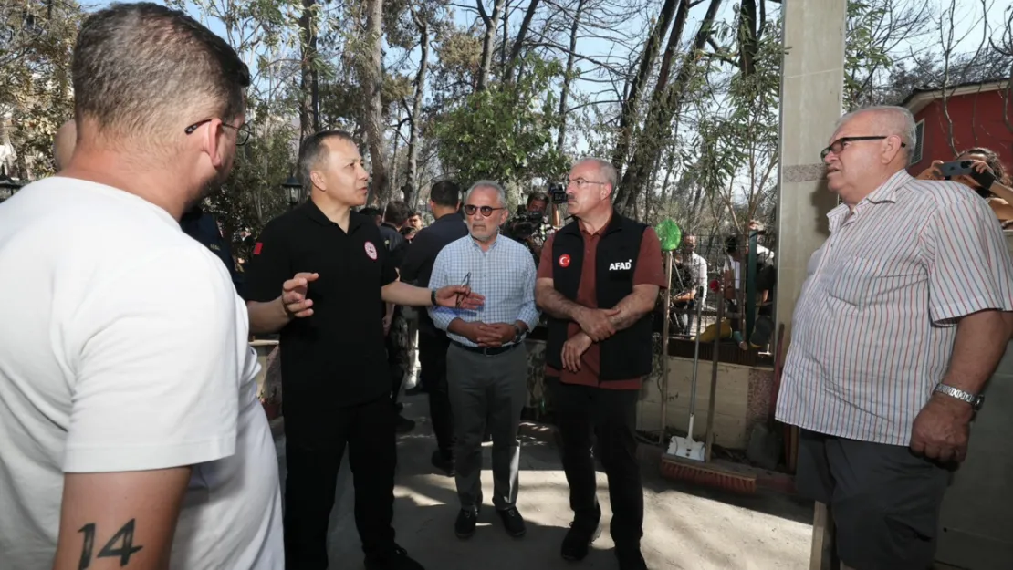 Bakan Yerlikaya'dan Çanakkale'deki orman yangınları hakkında açıklama