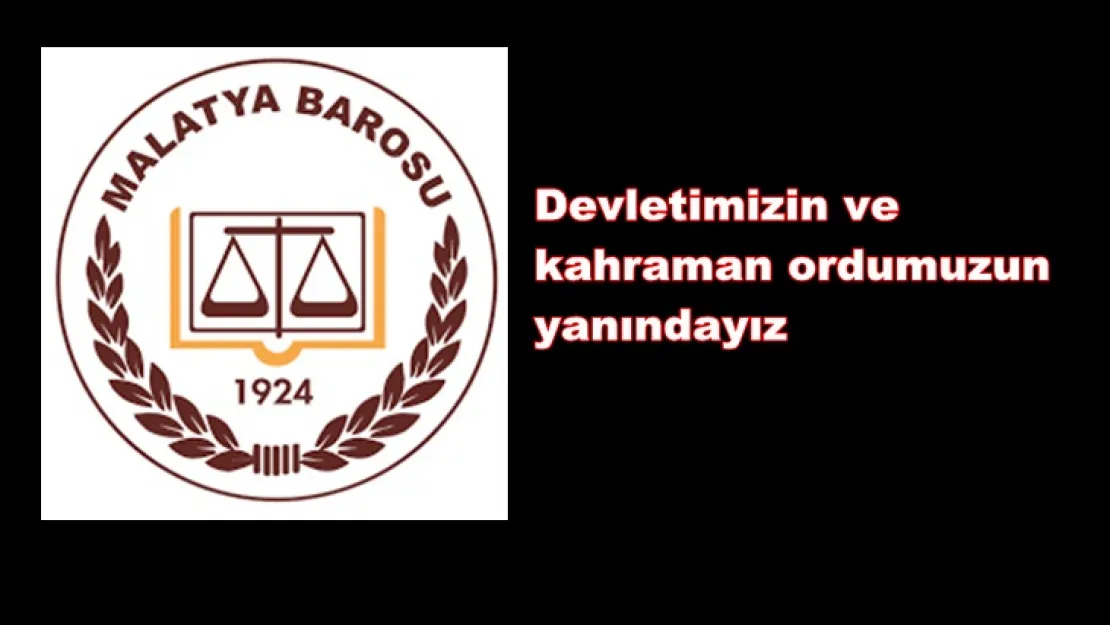 Baro'lardan Ortak Açıklama: Devletimizin ve kahraman ordumuzun yanındayız