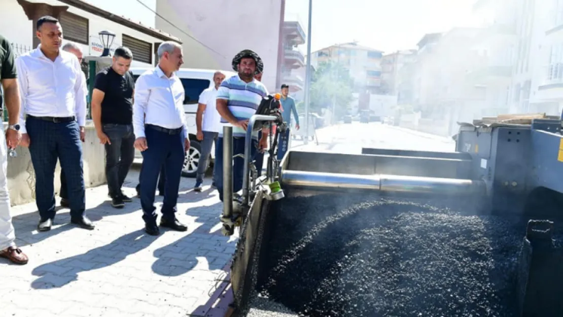 Başkan Çınar, Bentbaşı Mahallesinde Kalitesi Artırılan Yolları İnceledi