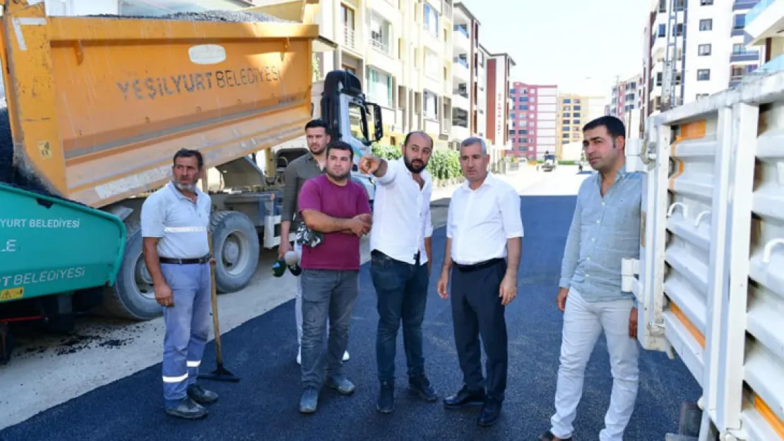 Başkan Çınar, Bostanbaşı Mahallesindeki Değişim Ve Dönüşüm Yatırımlarını İnceledi