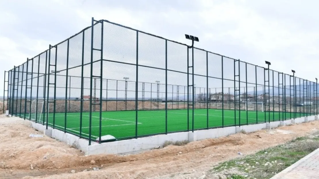 Başkan Çınar'ın Yeni Dönem Vaatlerinden ' Tohma Semt Spor Sahası' Projesi Gerçeğe Dönüştü