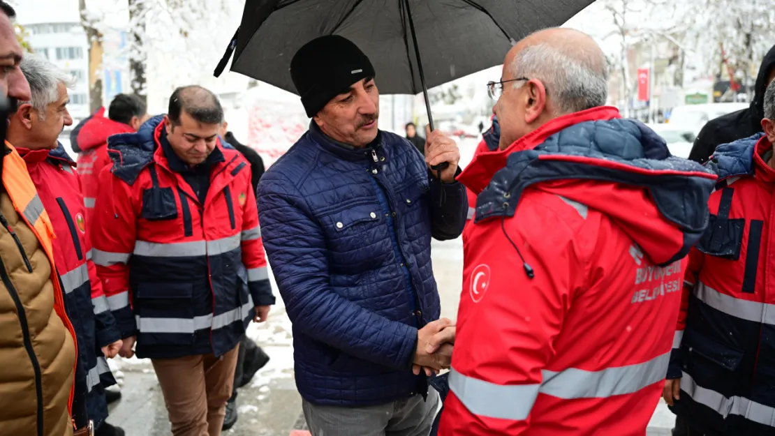 Başkan Er, Saha Çalışmalarına Devam Ediyor