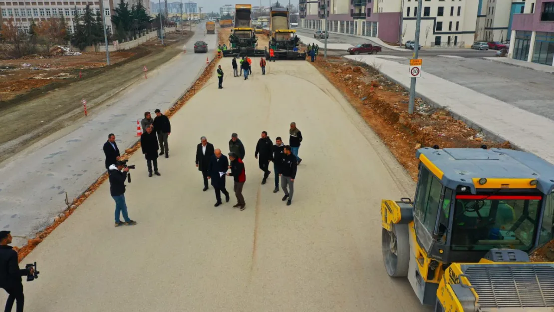 Başkan Er Saray Bosna Caddesindeki Çalışmaları Yerinde İnceledi