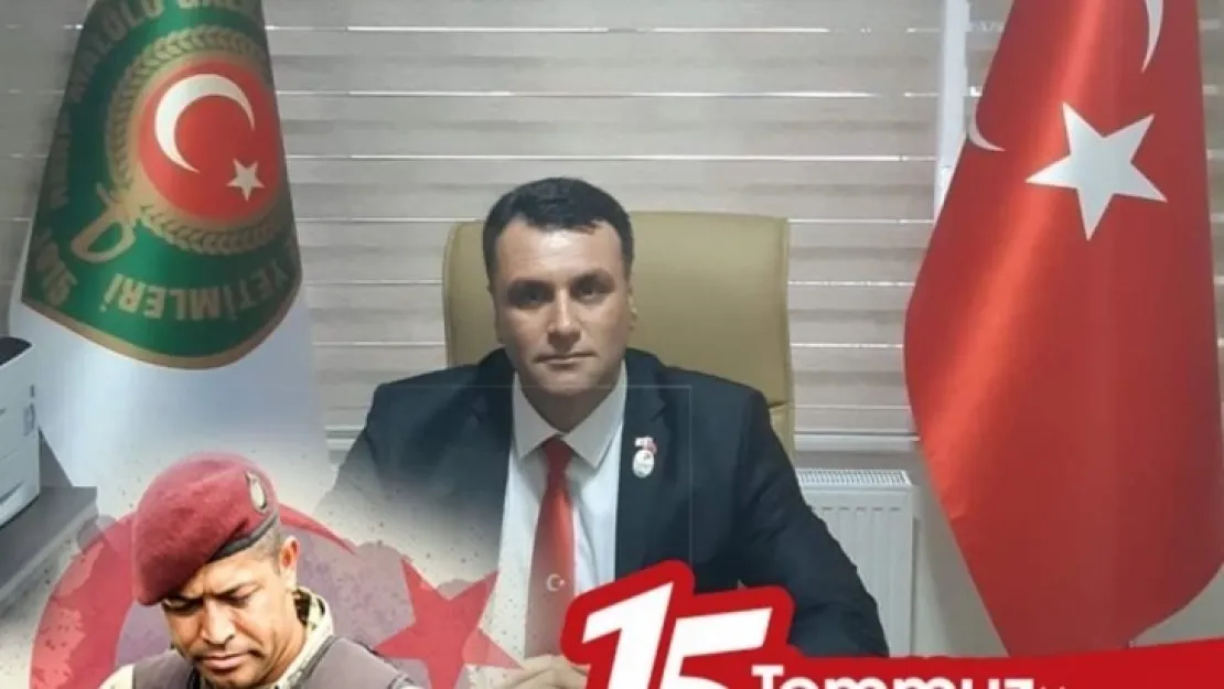 Başkan Gözükara'nın 15 Temmuz Demokrasi ve Milli Birlik Günü mesajı