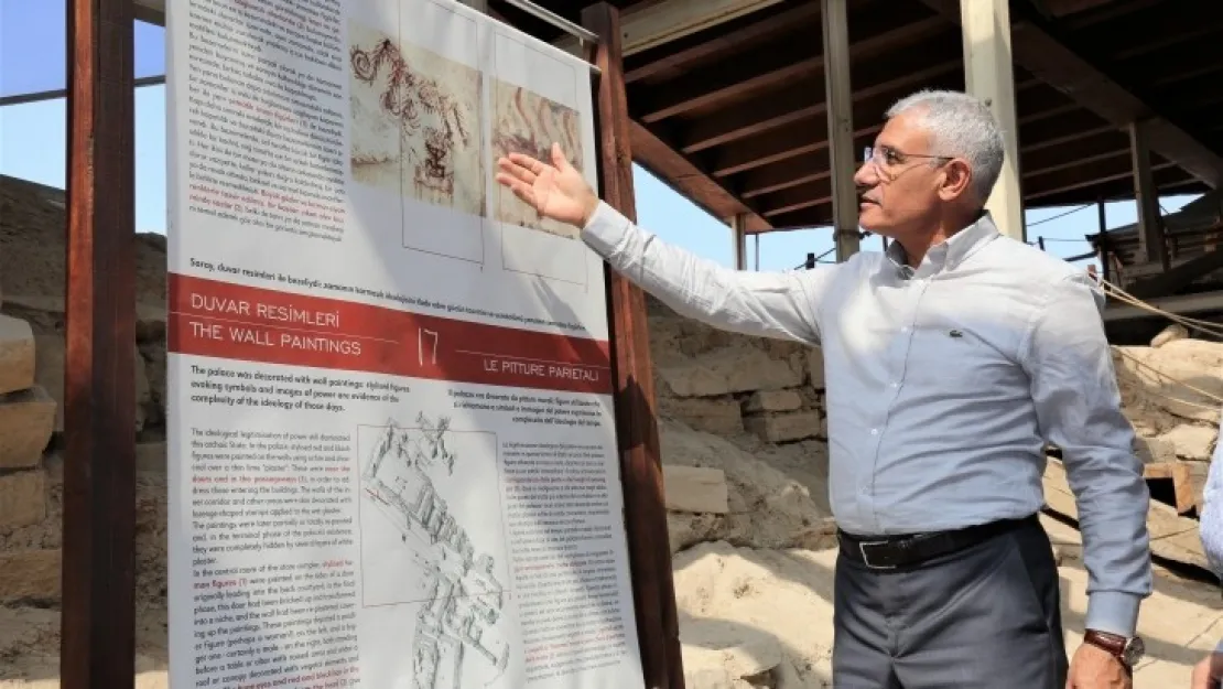 Başkan Güder: Arslantepe Höyüğü'nü Uluslararası Arenada Güzel Günler Bekliyor